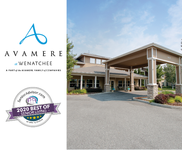 Avamere at Wenatchee earns Best of Assisted Living Award from SeniorAdvisor.com