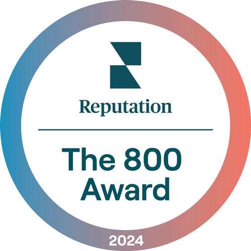 Reputation 800 Award Logo 2024